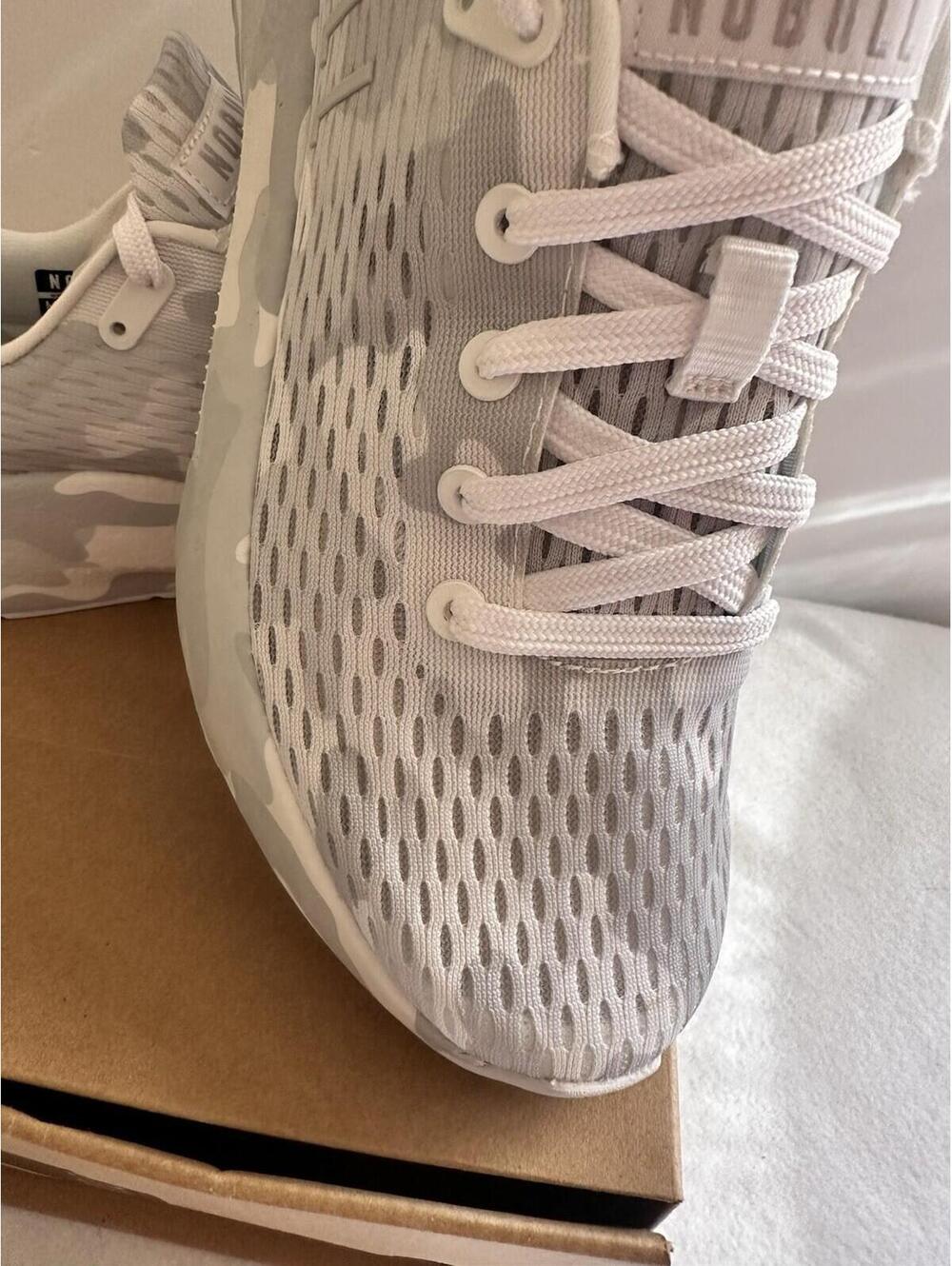 NEW NOBULL Runner + - Men 6 Women 7.5 Athletic Running Shoe Graphic/White/Camo - Picture 4 of 8